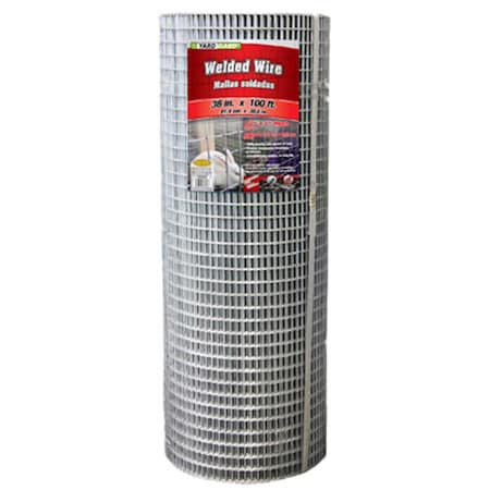 Midwest Airlines Midwest Air 36 in. x 100 ft. 1 x 0.5 in. Mesh Galvanized Welded Wire MI576673
